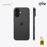 Apple iPhone 16 (Black) PTA Approved