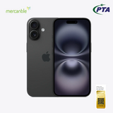 Apple iPhone 16 (Black) PTA Approved