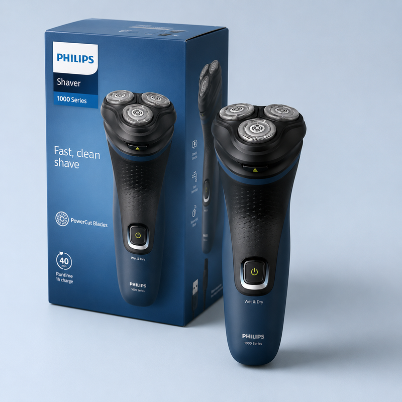 S1151/00 Shaver 1000 Series Wet & Dry Electric Shaver