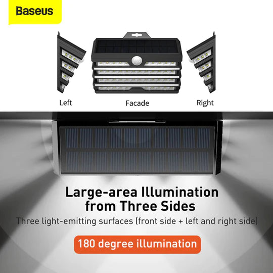 Baseus Energy Collection Series Solar Energy Wide Angle Wall Lamp