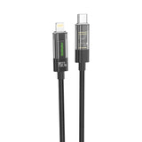 foneng X105 1.2M Transparent Head Braided Cable (60W / PD27W)