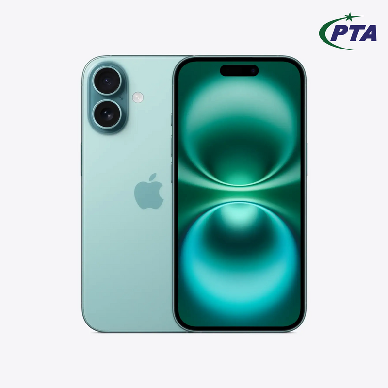 Apple iPhone 16 (Teal) PTA Approved