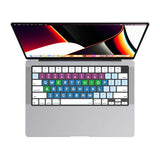 MacBook Air 15″ M2 / Air 13″ M2 / MacBook Pro 14″ M3, M2, M1 / MacBook Pro 16″ M3, M2, M1 VerSkin Inclusive Keyboard Protector by JCPAL – US-Layout – Black – JCP2443