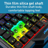 FOREV FV-F6 One Handed Gaming Keypad with Rainbow Light