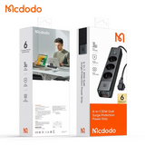 Mcdodo 6 in 1 30W GaN Surge Protection Power Strip