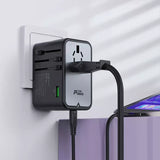 Acefast Z1 PD75W GaN 3*USB-C+2*USB-A Multifunctional Charging Adapter