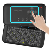 H20 UNIVERSAL MINI BACKLIGHT TOUCHPAD WIRELESS KEYBOARD AIR MOUSE CONTROLLER