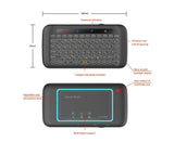 H20 UNIVERSAL MINI BACKLIGHT TOUCHPAD WIRELESS KEYBOARD AIR MOUSE CONTROLLER