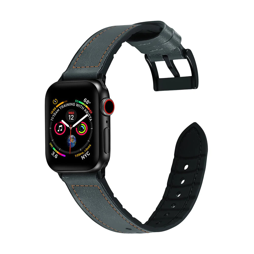 Apple watch 4 leather bands hot sale