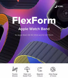 JCPAL FlexForm Magnetic Premium Strap Band for Apple Watch 49 / 45 mm