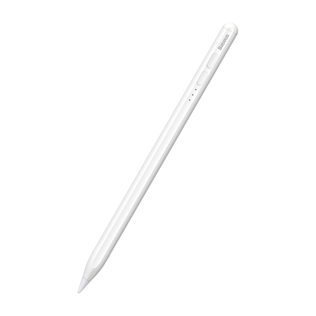 Baseus Smooth Writing Active Stylus with LED Indicators (with Palm-rejection) White (Including: Universal Type-C data cable 3A 0.3m white*1)