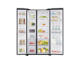 Samsung Refrigerator SBS with All-around Cooling, 680L (RS62R5001M9/LV)