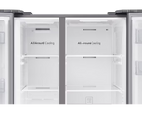 Samsung Refrigerator SBS with All-around Cooling, 680L (RS62R5001M9/LV)