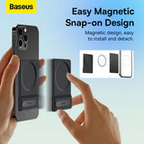 Baseus Foldable Magnetic Bracket black/white