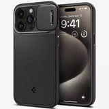 Apple iPhone 15 Pro Optik Armor MagFit Case by Spigen