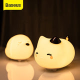 Baseus Cute Kitty Cartoon Silicone Night Light