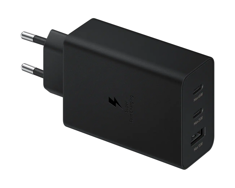 Samsung 65W Power Adapter Trio (Black)