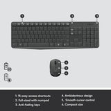 LOGITECH MK235 WIRELESS COMBO