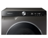 Samsung Front Load Washing Machine with QuickDrive and AI Control, 11+7 Kg (WD11TP34DSX/FQ)