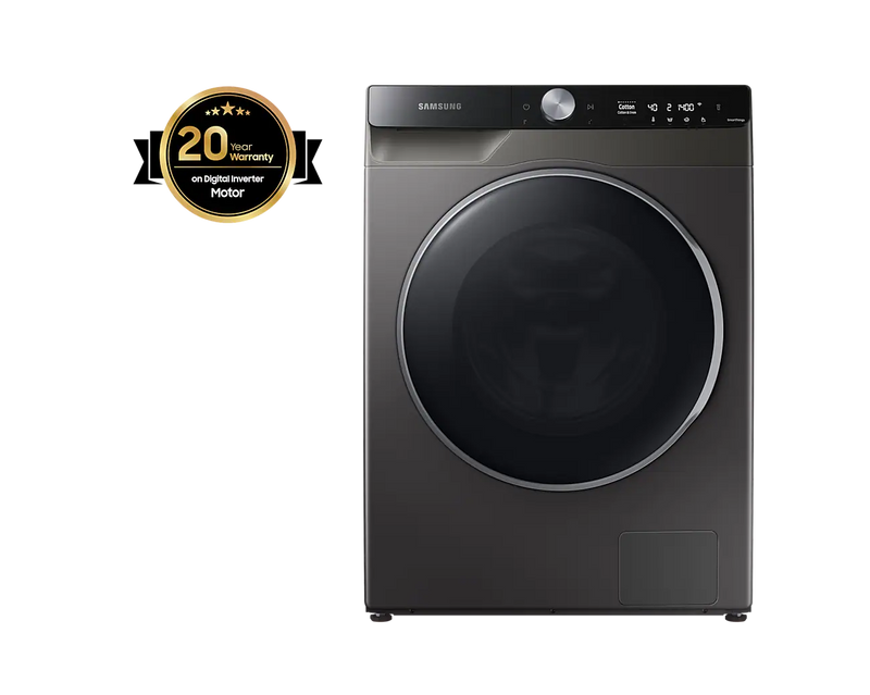 Samsung Front Load Washing Machine with QuickDrive and AI Control, 11+7 Kg (WD11TP34DSX/FQ)