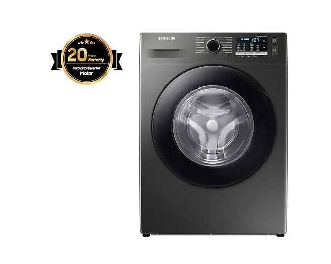 Samsung Front Load Washing Machine with Eco Bubble™ and DIT, 9 Kg (WW90TA046AX/NQ)