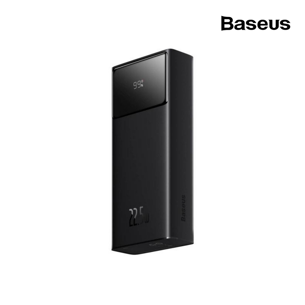 Baseus Star-Lord Digital Display Fast Charge Power Bank 30000mAh 22.5W Black
