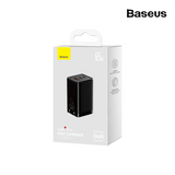 Baseus GaN5 Pro Fast Charger 2C+U 65W CN-Black(with TypeC to TypeC Cable 100w)