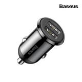 Baseus Grain Dual USB Car Charger 4.8A