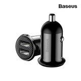 Baseus Grain Dual USB Car Charger 4.8A