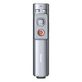 Baseus Orange Dot Wireless Presenter Red Laser Grey