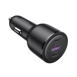 UGreen Car Charger 69W 3-PD Ports Super Fast Charging