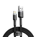 Baseus Cafule Braided Charging Cable USB to IPhone 50cm