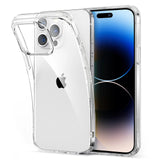 Apple iPhone 14 Pro Project Zero Case Series Thin Silicone Cover, Slim Transparent TPU Phone Case – Clear