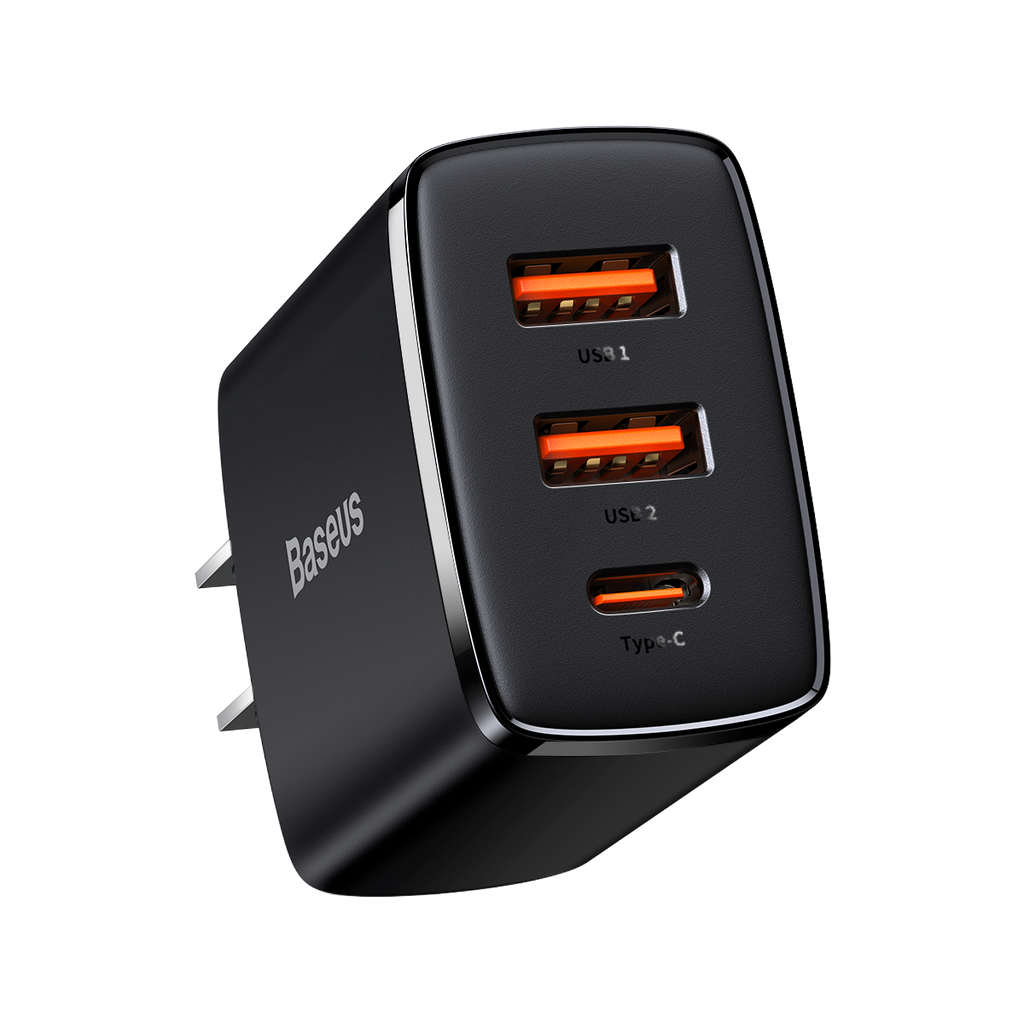Baseus Compact Fast Charger Port 2U C 30W EU CUBE
