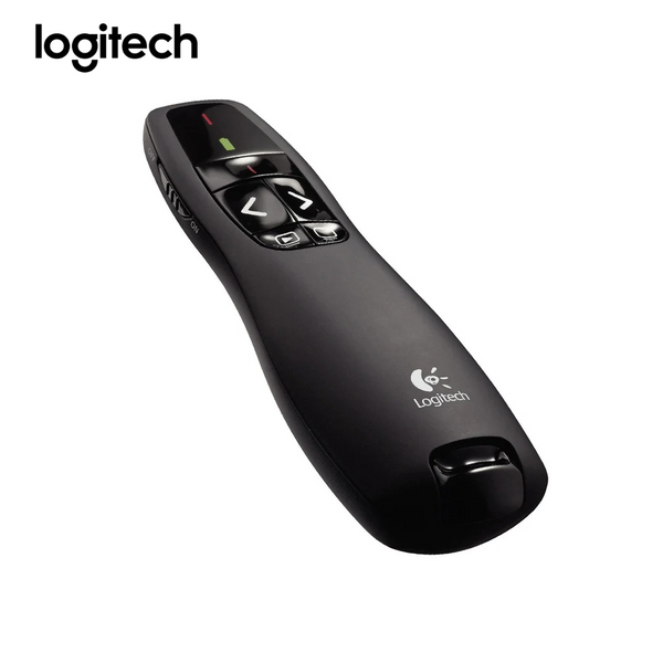 LOGITECH R400 PRESENTER WIRELESS - BLACK – Cubeonline.pk
