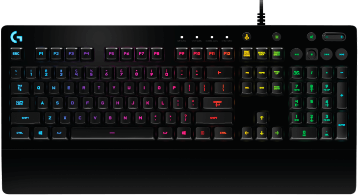 LOGITECH USB RGB GAMING KEYBOARD G213 –
